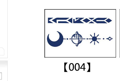 Trendy Juice Tattoo Stickers - Semi-Permanent Designs