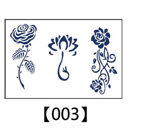 Trendy Juice Tattoo Stickers - Semi-Permanent Designs